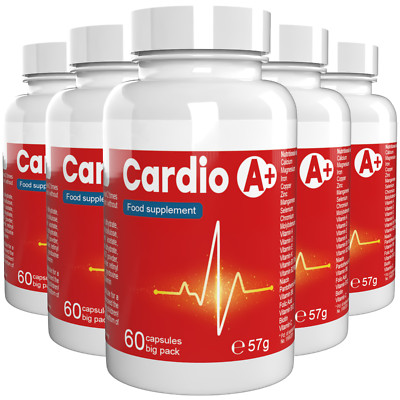 Cardio  A   - 300 Kapseln,  5er Pack