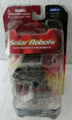 uncle milton explore it! solar robots sun powered microbots #2122 brand new
