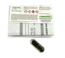 Powdered Crystal Violet Slide Stain EZPrep Capsule, Yld 100mL
