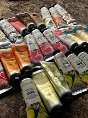 The Body Shop Hand Creams Balms 30ml Hand Moisture Choice Of Scent Variation