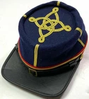 CIVIL WAR US UNION CAPTAIN ARTILLERY OFFICER KEPI FORAGE CAP HAT--ALL SIZES!!!