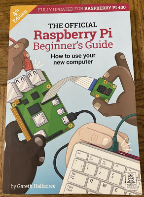 Raspberry Pi Beginners Guide Paperback Book-Rare-SHIPS N 24 HOURS