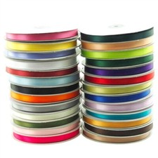 Double Faced Satin Ribbon, 1/4-inch, 50-yard