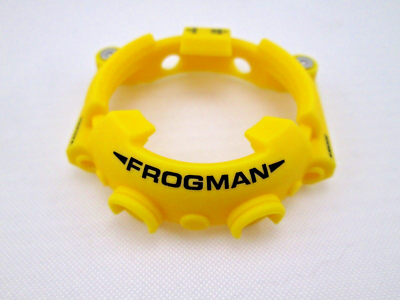 Genuine Casio G-Shock Frogman GF-8250 yellow resin watch bezel