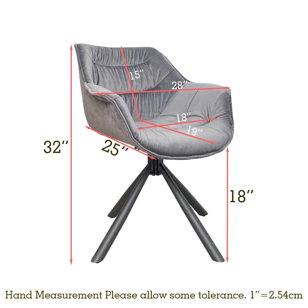 Luxury swivel dining chairs cheap