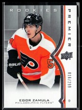 2020-21 Upper Deck Premier #86 Egor Zamula RC 016/299