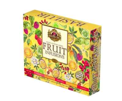 Basilur Assorted Fruit Infusions Vol.III 6 Flavour 60 TB FREE SHIPPING WORD WIDE