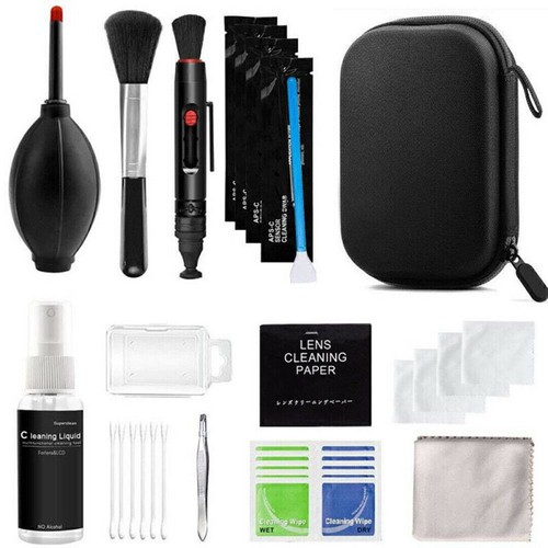 Kit De Nettoyage Complet Pour Appareil Photo - Objectif, Capteur Et Lentilles | Compatible Canon Sony Nikon Pentax