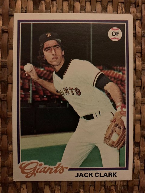 1978 Topps Baseball Jack Clark Card 384 EBay