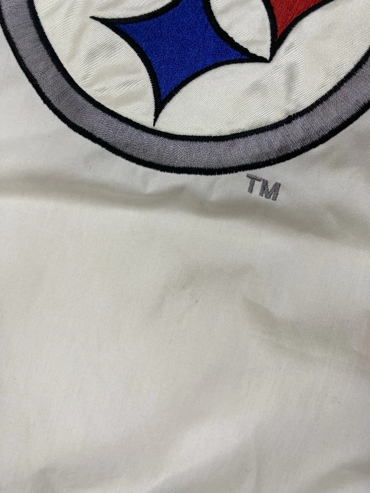 VINTAGE Pro Player Pittsburgh Steelers Pullover Jacket Men Large Multicolor 90s - Image 4 of 4