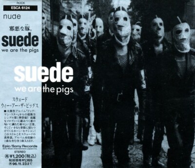 Suede  - We Are The Pigs JAPAN ONLY EP CD SINGLE + OBI ESCA 6124
