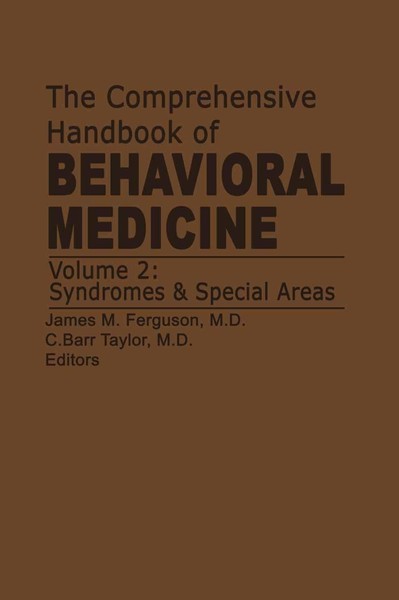 The Comprehensive Handbook Of Behavioral Medicine J. M. Ferguson-image