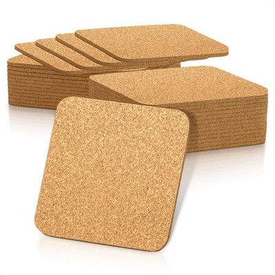 30 PCS Cork Coasters for Drinks to Protect Furniture - Coasters for Drinks Ab...