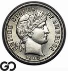1903 Barber Dime, Blast White Choice BU++