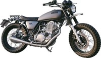 Scrambler SR500 Alu KotflüGel Vorn Komplett Mit Halter Wrenchmonkees Gibbonslap