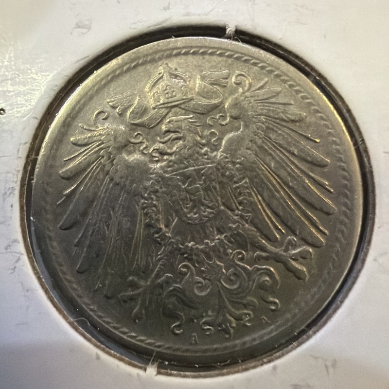 Germany 10 Pfennigs coin, 1914 Do68