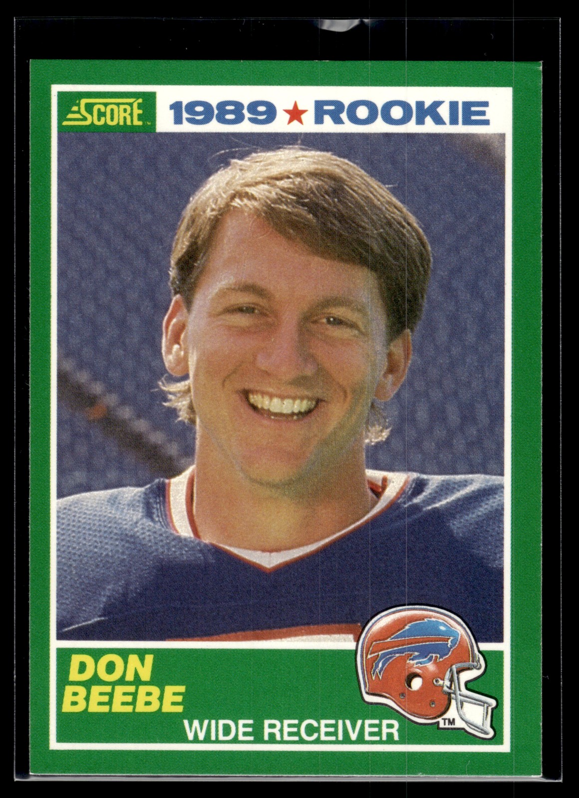 Don Beebe 1989 Score A Card #265