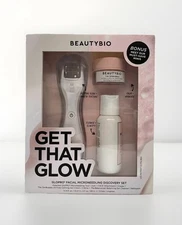 BeautyBio Get That Glow GloPRO Facial Microneedling Discovery Set NIB