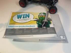 Lego The Batmobile  Super Heroes set 70905 W/ Instructions no box & only "1" FIG