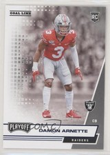 2020 Panini Playoff Rookies Goal Line Damon Arnette #281 0b3