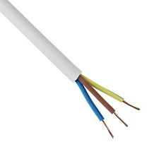 3 Core Heat Resistant Flex - 1.5mm x 10 Metres - FREE Next-Day Delivery 1.86 per metre