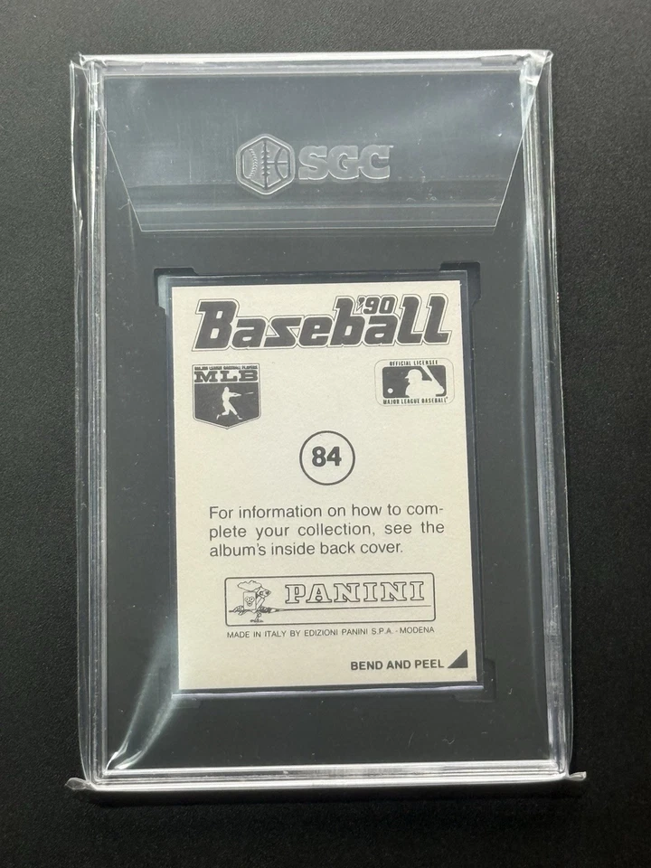 Pegatinas Panini 1990 #84 Bo Jackson SGC 8 Foto 2 de 2