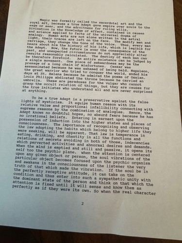 1980s UHSC Spiritualism Lot - Hurley Meditations, Feast Docs, Detroit OH S01 - Picture 12 of 17