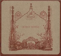 Boduf Songs - Cd - F4Z