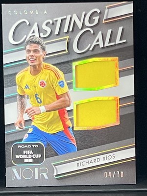 Noir Casting Call Columbia Richard Rios Game Worn Patch 4/70