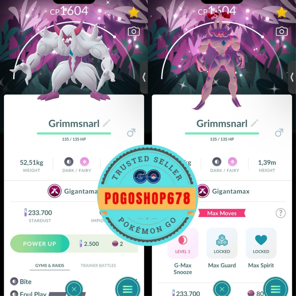 Pokémon Go: Goomy Shiny Con Sfondo Speciale, Codice O Account, Nuovo