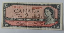 Banconote - Canada 2 Dollars 1954 - Banconote, cartamoneta, banconota