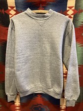 Vintage 70s Russell Athletic Single V Blank Heather Gray Sweatshirt Medium 21x25
