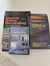 Digital Home Recording Studio & Studio Design Book/Books & DVD never opened Lot