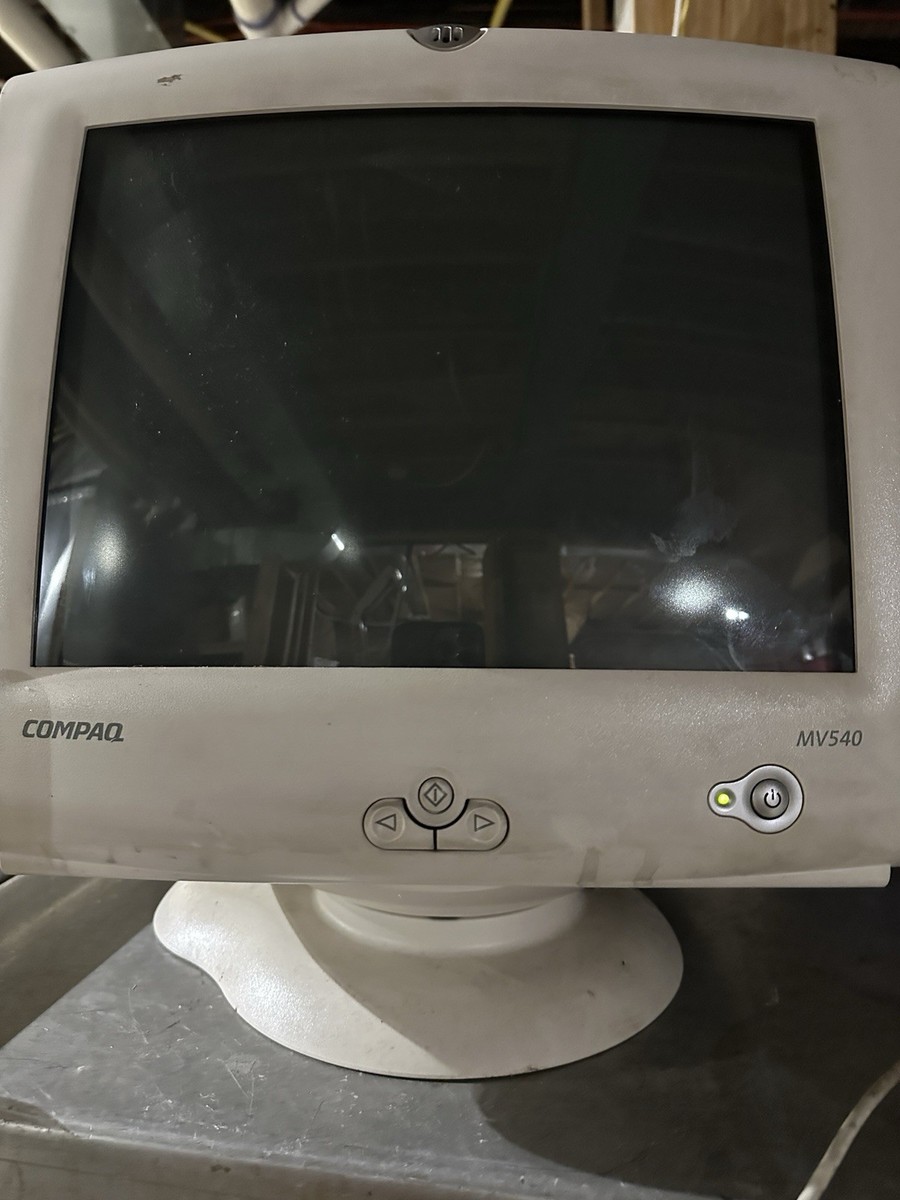 Compaq MV540 CRT Monitor for Retro Gaming 14
