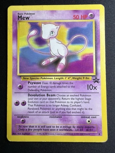 Mew Promo Normal | WoTC Promo 8 | Pokémon TCG [LP]