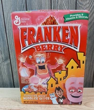 Vintage General Mills Franken Berry Cereal Box -2004 Funko