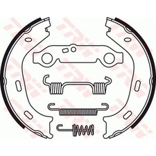 TRW GS8218 Bremsbackensatz Feststellbremse für MERCEDES BENZ 8 HECKFLOSSE SL