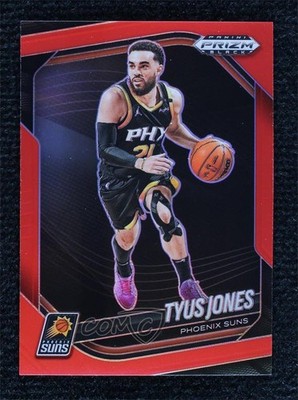 2024-25 Panini Prizm Black Red Prizm 58/299 Tyus Jones #150 9su