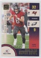 2024 Panini Donruss Road to The Super Bowl Wild Card Round Baker Mayfield 12g7