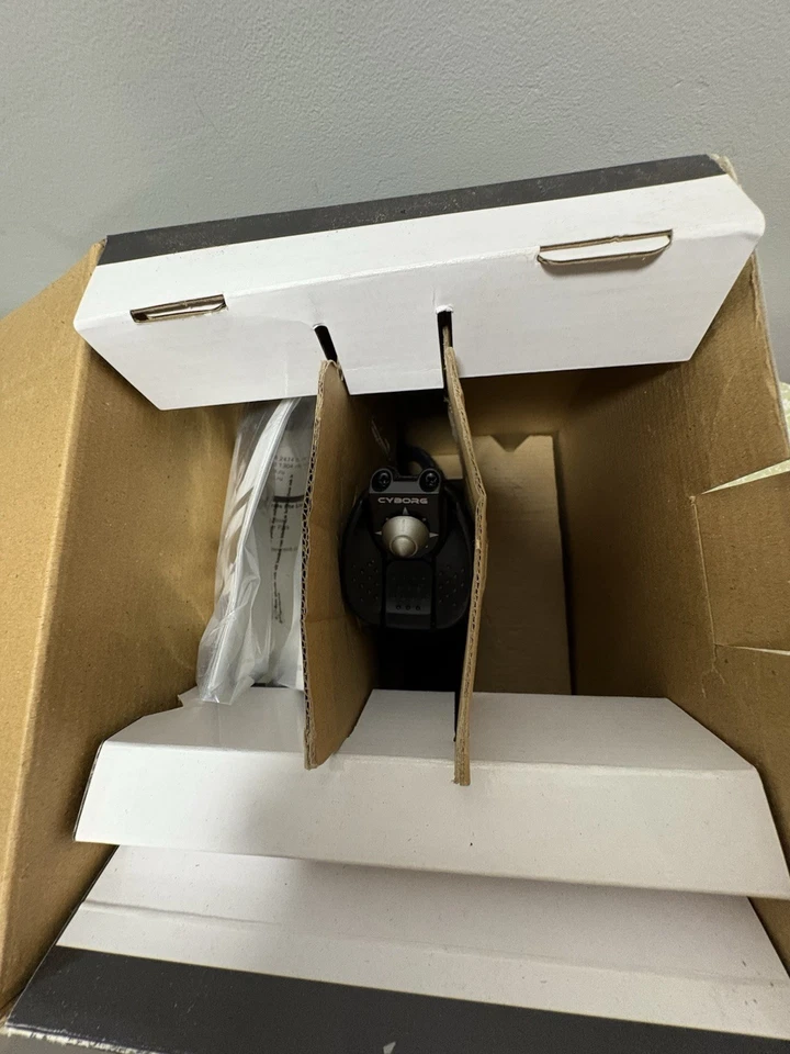 New In Open Box Saitek Cyborg Graphite (PS21) Video Games Controller - Image 2 of 2