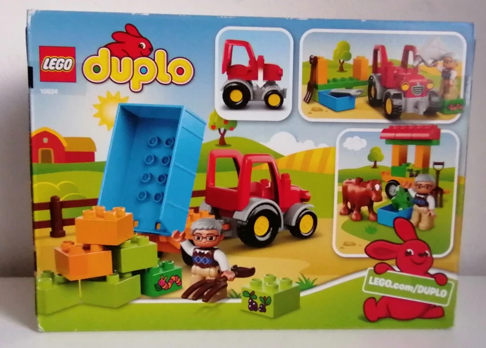 Lego Duplo 10524 Farm Tractor  Le tracteur de la ferme - 2014 Sealed Scellé - Photo 2/4