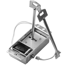 Electromagnetic Solenoid Safe Lock Replacement 2 Override Unique Keys Gun Saf...