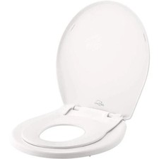 Little2Big 881SLOW 000 Toilet Seat w/Built-In Potty Training Seat Slow Close