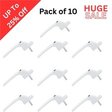 10 x UPVC Window Handle Universal Espag Key Locking For Double Glazing