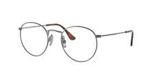 Ray-Ban Optical RX 8247V round demigloss gunmetal 1223 Eyeglasses