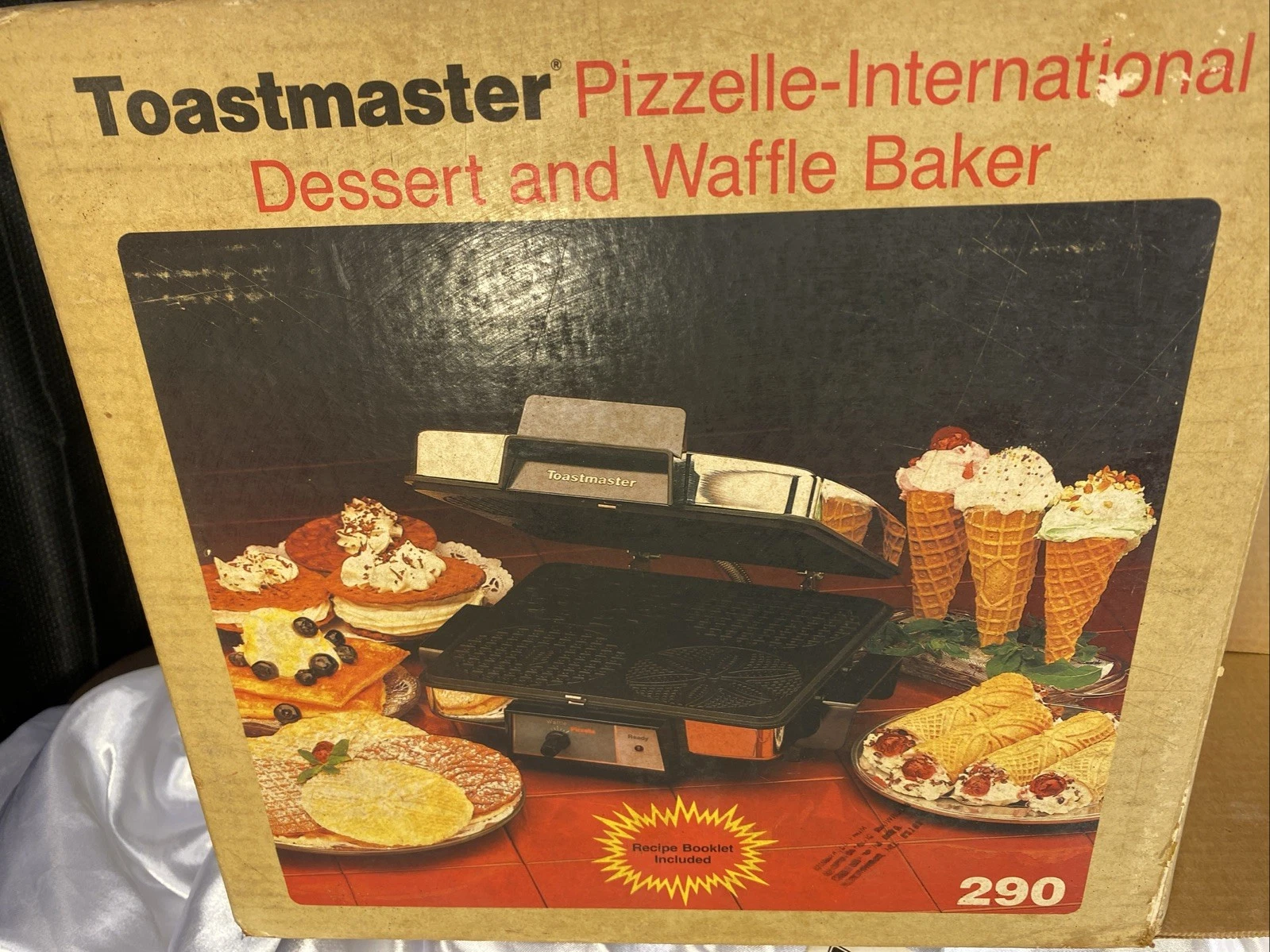 Toastmaster 290 Pizzelle International Dessert Waffle Maker Chrome 1980s New Vtg
Opens in a new wind