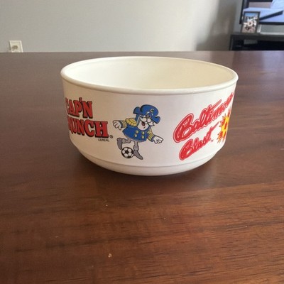 Baltimore Blast soccer MSL Vintage Cereal Bowl Collaboration Quaker Cap n Crunch