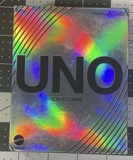 UNO Platinum Edition Card Game  2023