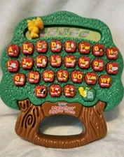 Vintage 2000 VTech Alphabet Apple Tree Toy Works Educational Learning ABC Rare!
