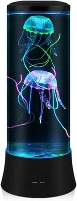 Relity Jellyfish Tank Table Lamp – Remote Control Color Changing LED Mood Light, Great Gift For Kids Relity Jellyfish Tank Table Lamp – Remote Control Color Changing LED Mood Light, Great Gift For Kids